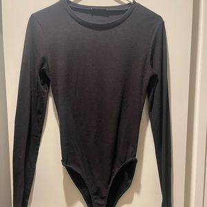 White leotard / one piece / bodysuit